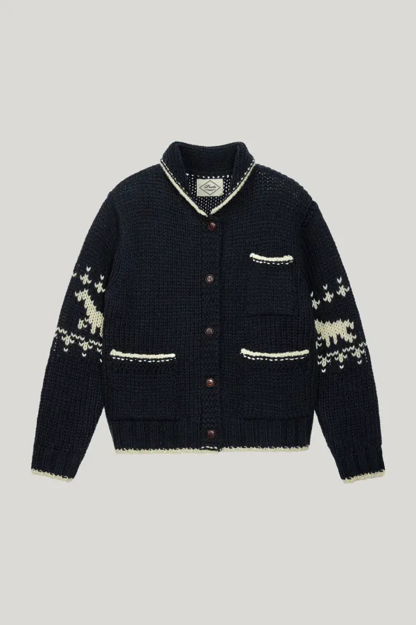 [Restock] winter koichan cardigan_navy