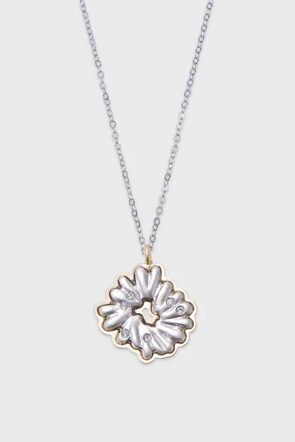 Seed Necklace (Silver Gold)