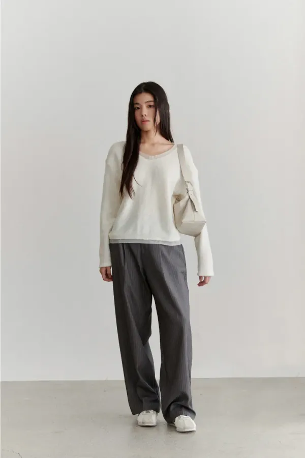 FLUFFY SILK KNIT (5color,2size)