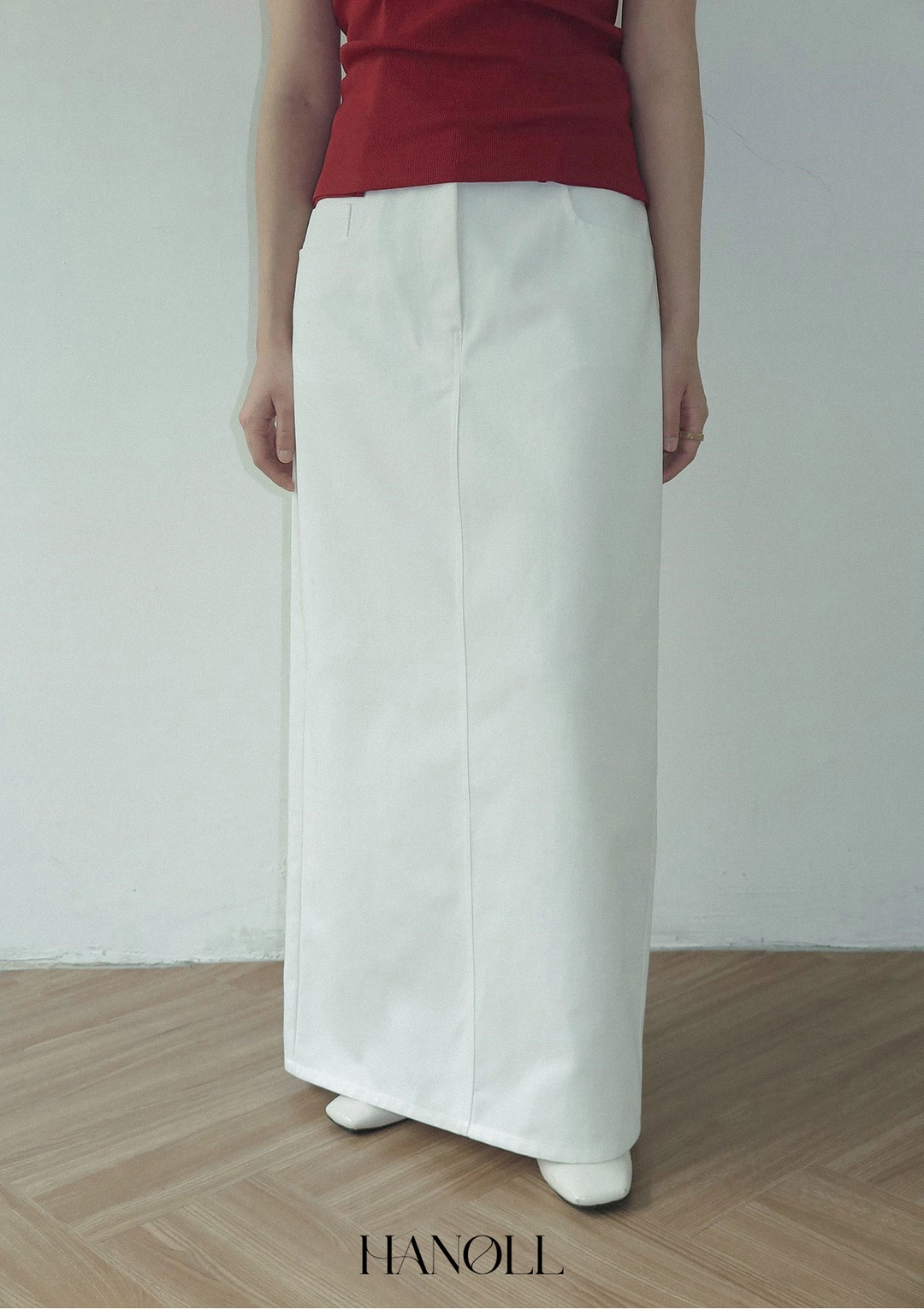한올 Node Skirt (White) 상품 이미지 2