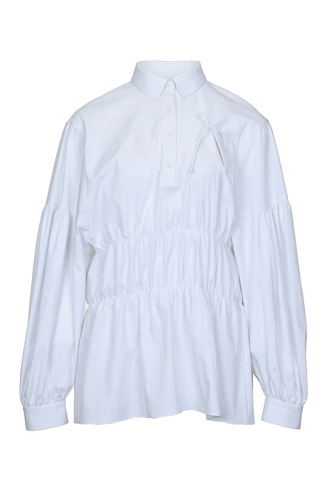 비뮈에트 WAIST SHIRRING DETAIL SHIRT 상품 이미지 2
