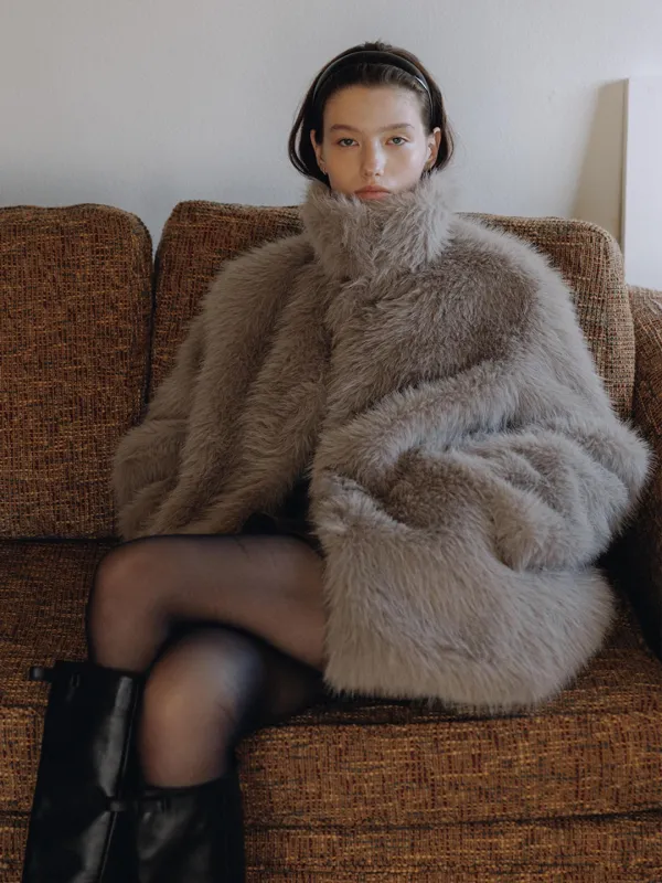 Misty Fur Jacket_2Color