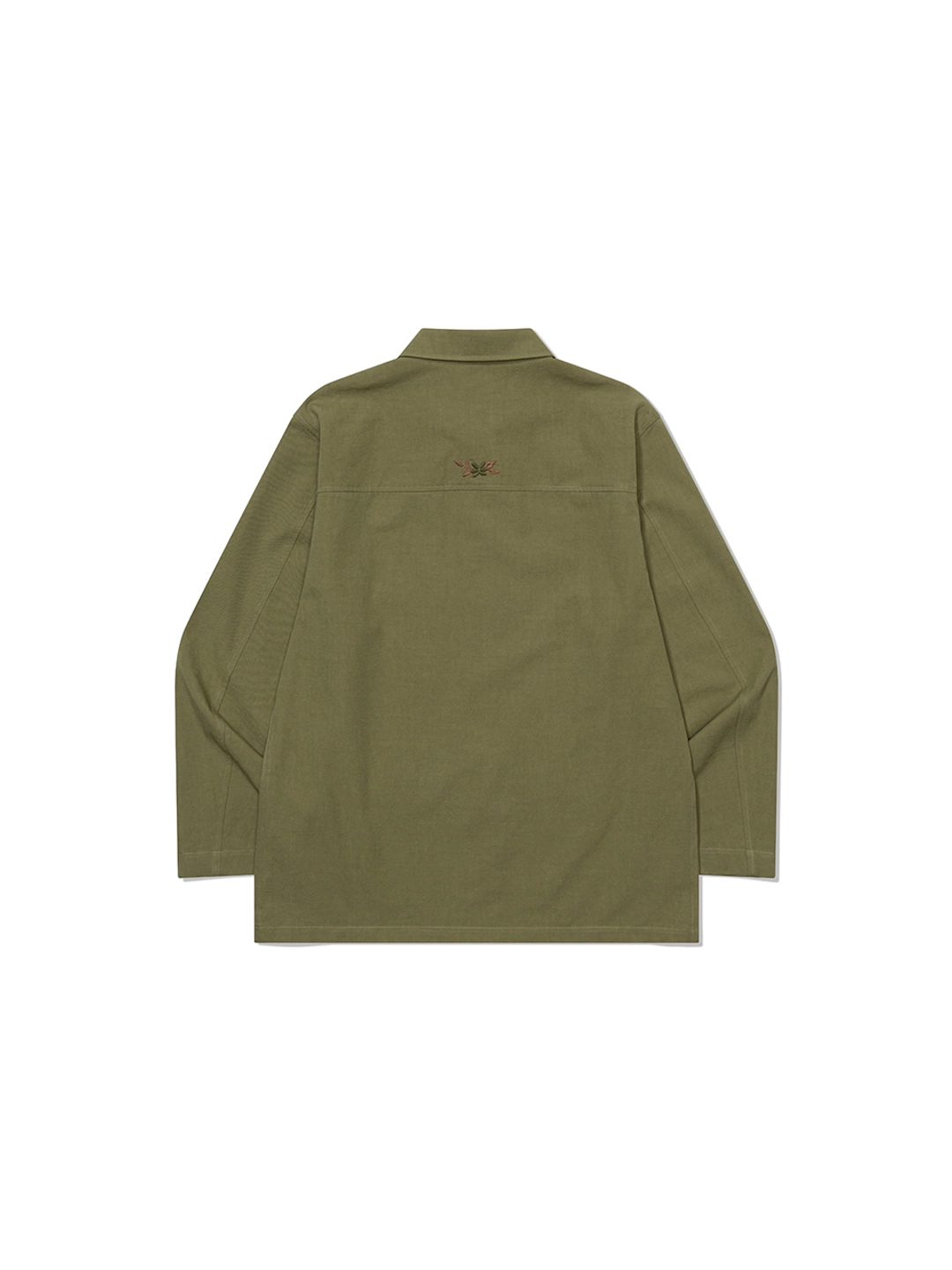 프리터 Flower Jardin Embroidery Shirt Khaki_F253ST07 상품 이미지 3