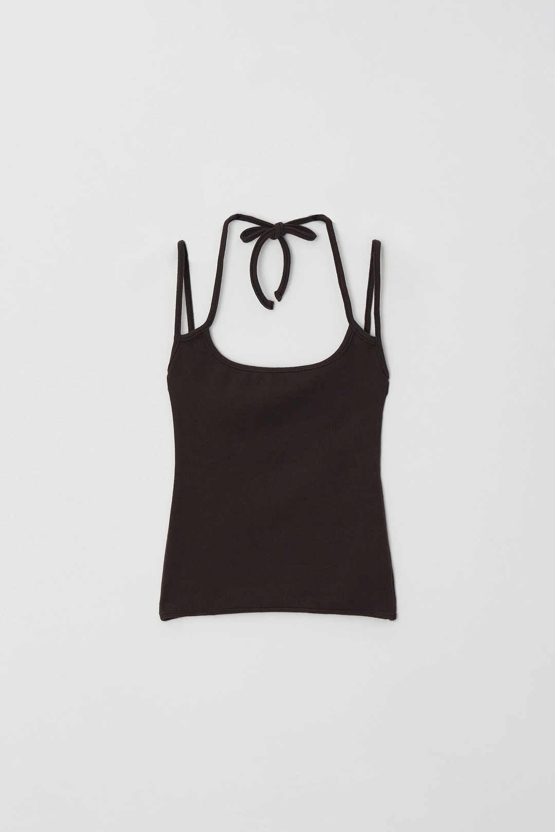 윤슬 peach halter top (brown) 상품 이미지 1