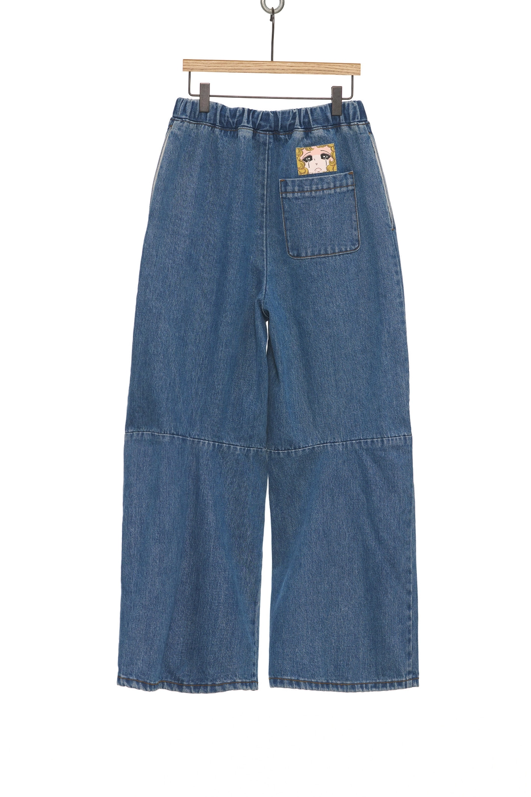 푸쉬버튼 SS25 BLUE RELAXED TUCKED JEANS 상품 이미지 3