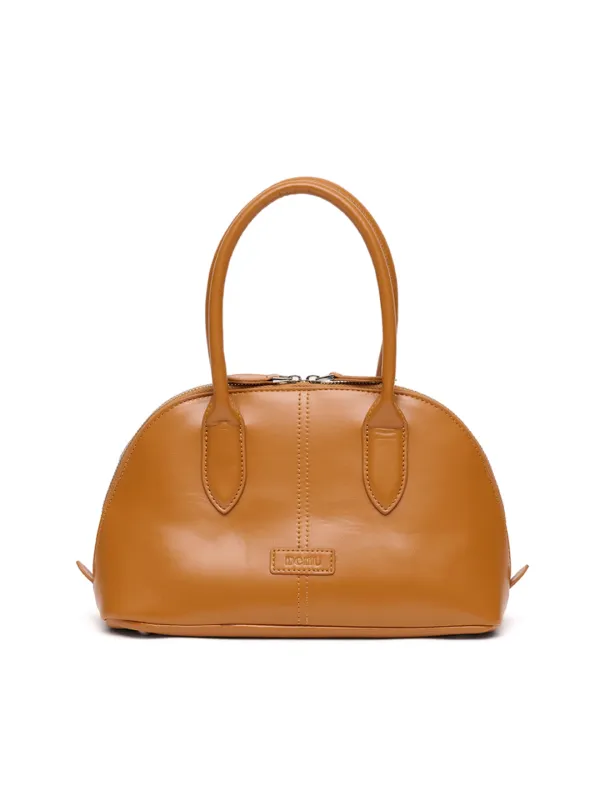 Ellen City Tote Bag [Glossy CAMEL]