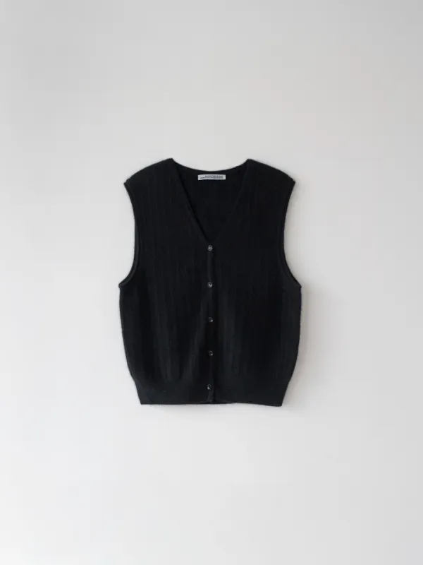 Angko Knit Vest (Black)