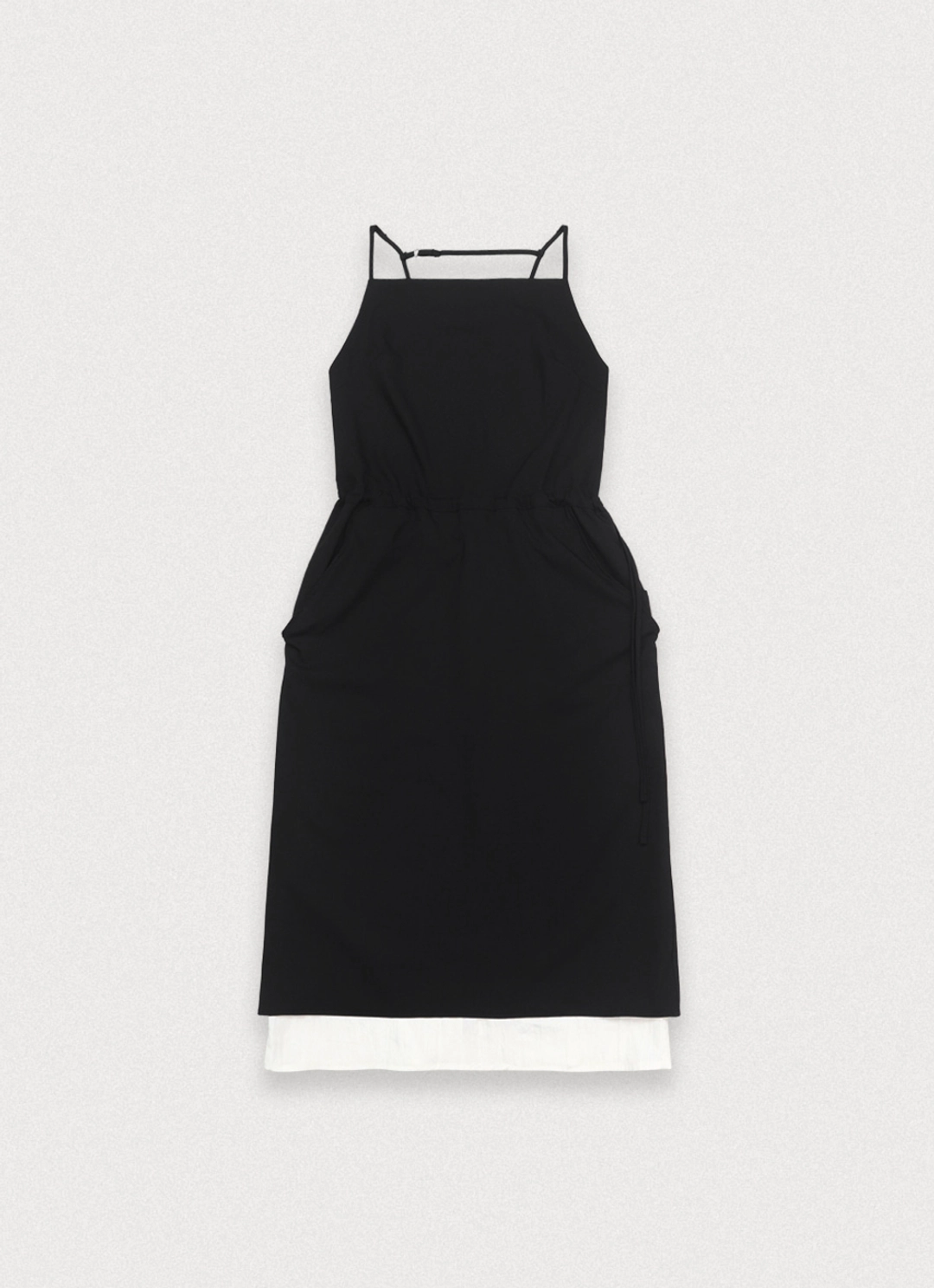 포에토 Reflect drape dress - black 상품 이미지 3