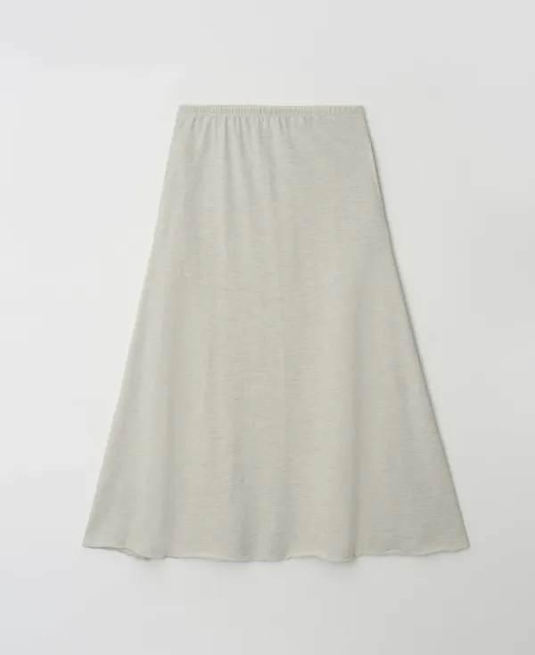 [1차] PK Cotton A-Line Skirt_OATMEAL