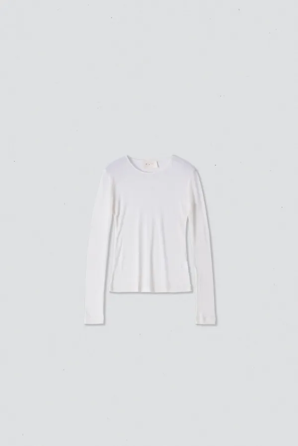 42146_Ribbed layering long sleeve T-shirt