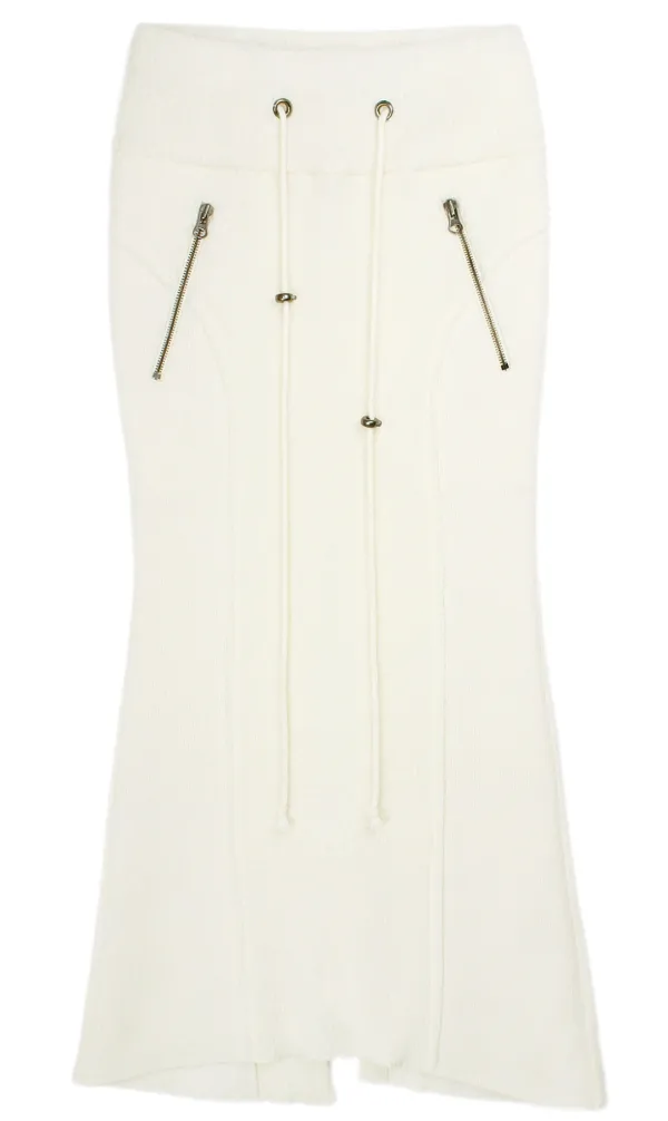 Wool skirt (Ivory)