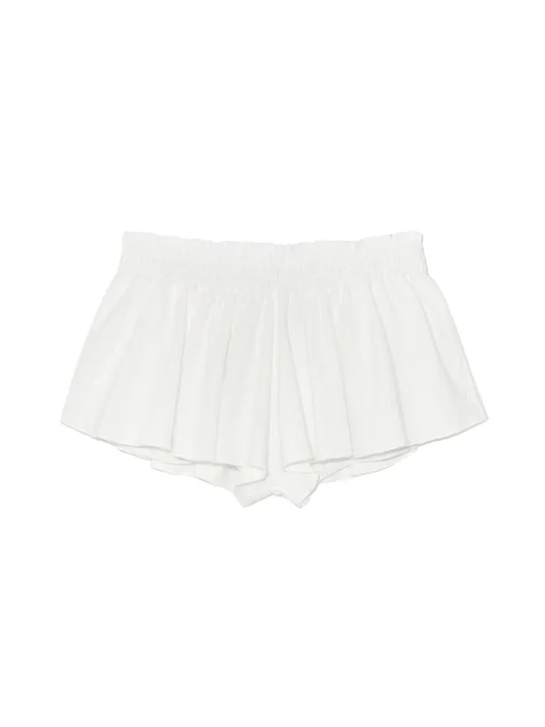 HONEY EYELET SHORTS (WHITE)