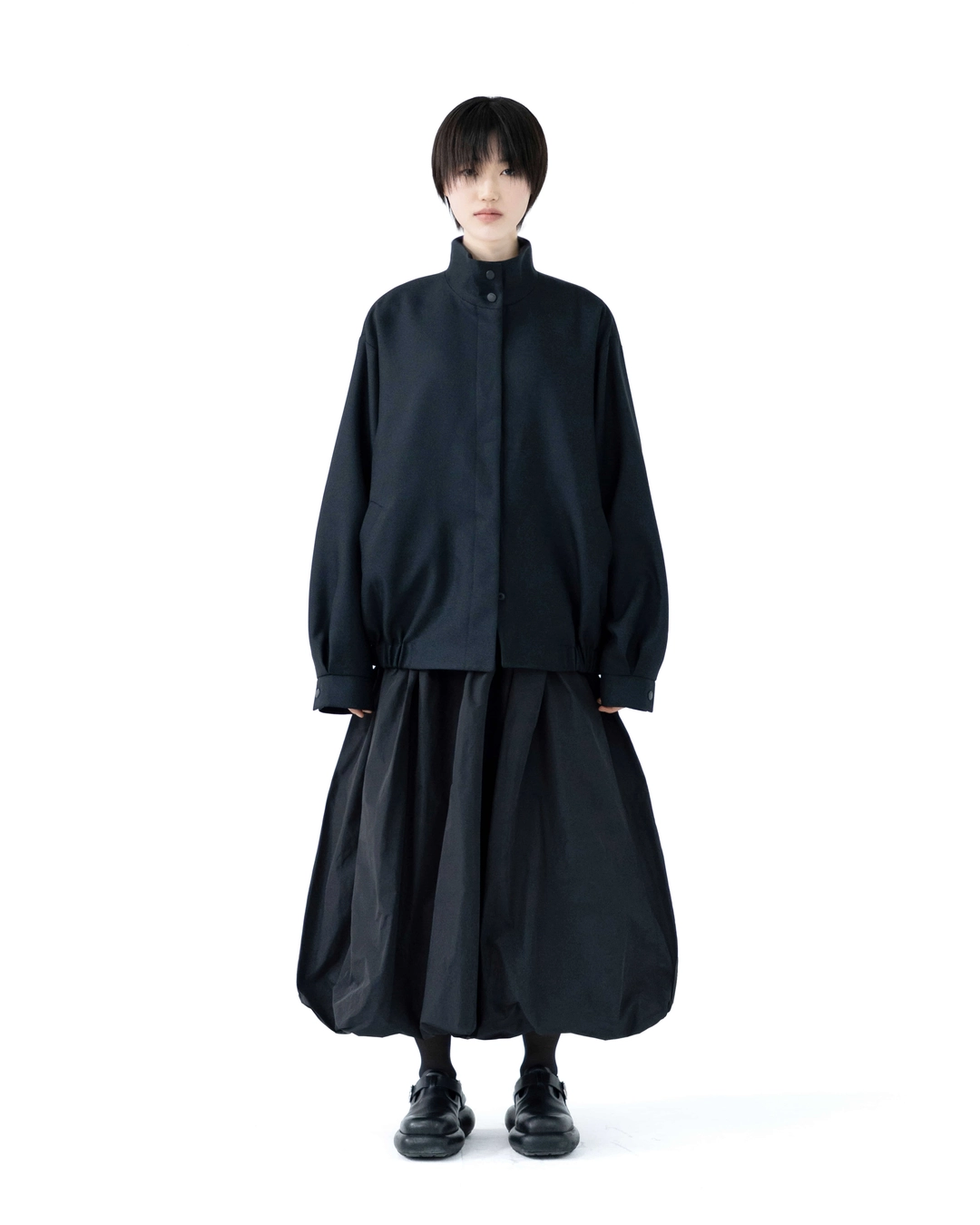 유노이아 high neck blouson 상품 이미지 2