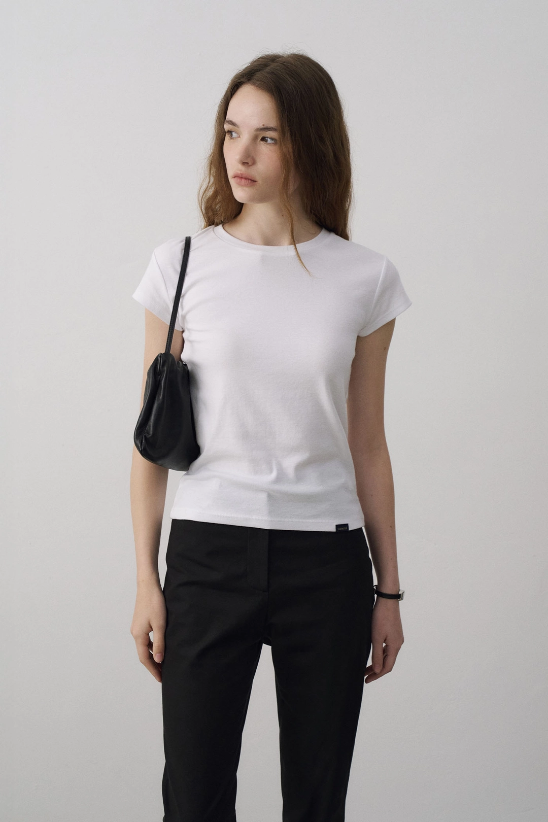 라메레이 90s Round Cap Sleeve T-Shirt[LMBFSUTT628]-3color 상품 이미지 1