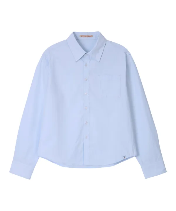 Standard Essential Shirt-Sky Blue