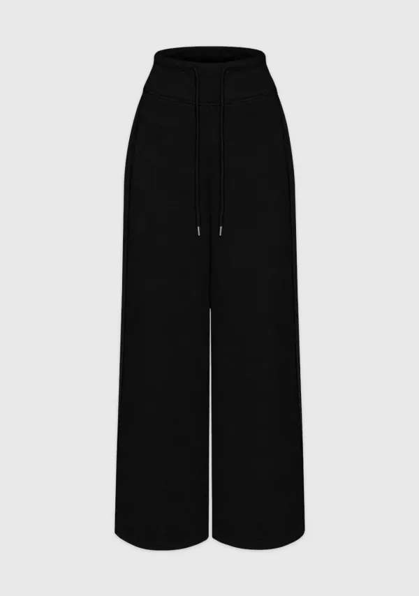 Easy Wide Pants Black