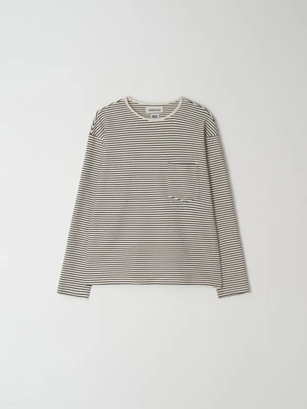 Bella Long Sleeve(White&Black)