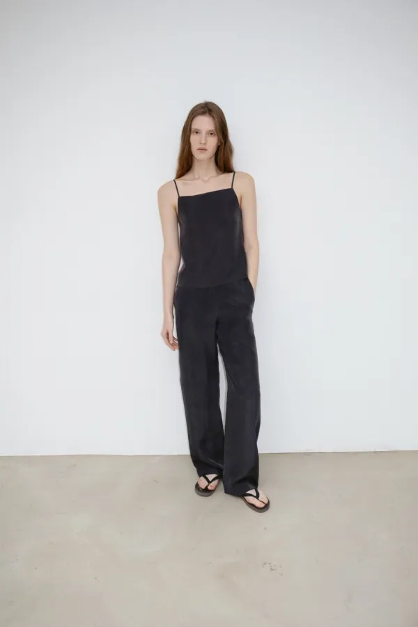 [2nd] Silky Pants (Light Beige / Dark Gray / Black)
