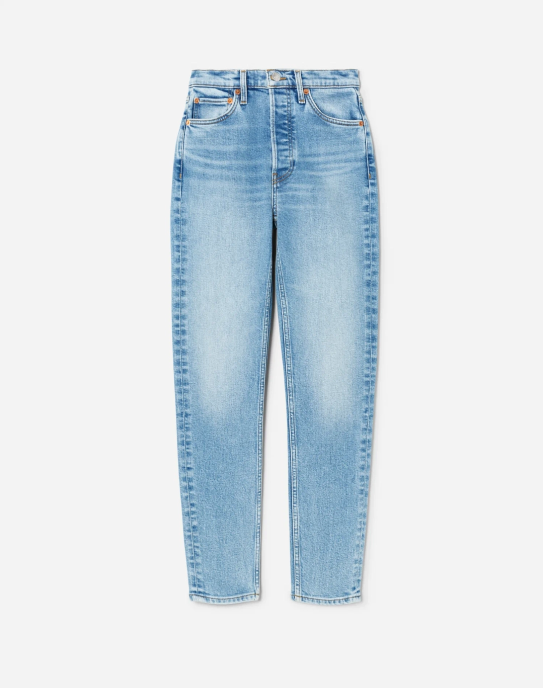리던 Comfort Stretch High Rise Ankle Crop - Faded Topaz 상품 이미지 1