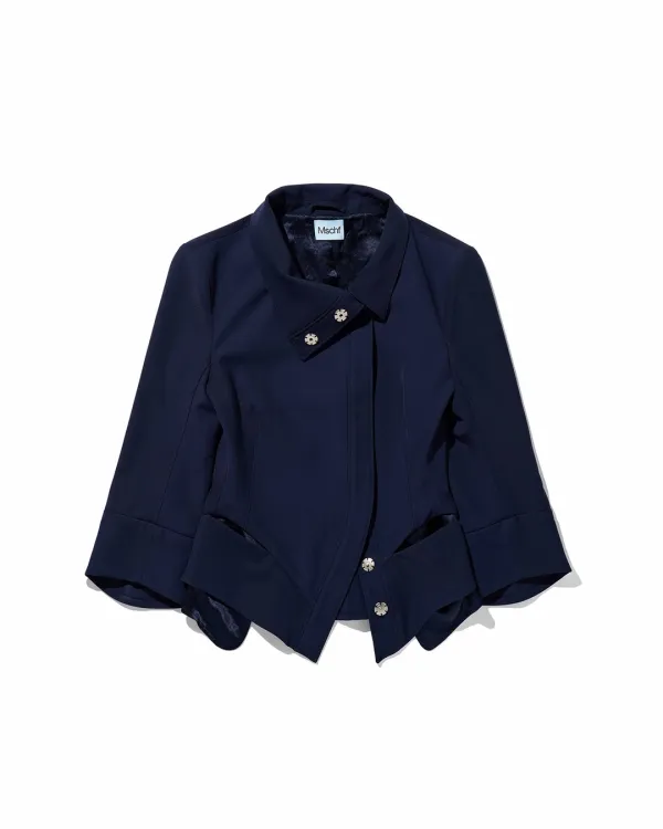 SLIMLINE CITY JACKET_NAVY