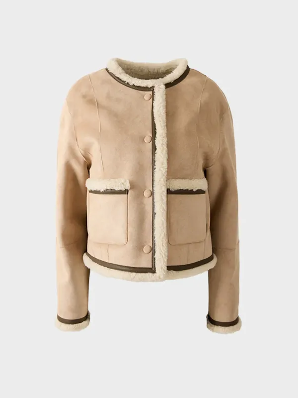 SHEARING REVERSIBLE JACKET_2COLOR