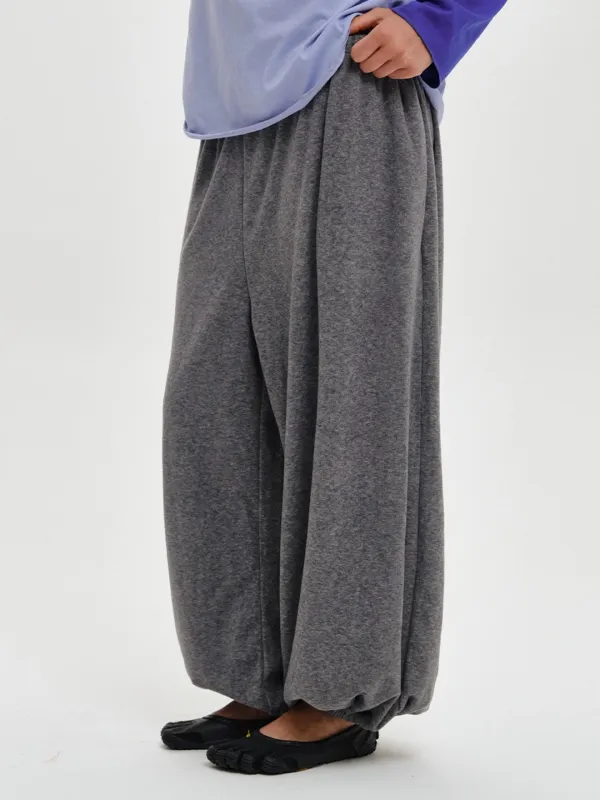 [PLZPROJECT][3차] TERRY HAREM JOGGER PANTS, GRAY [ 10/14 예약배송 ]