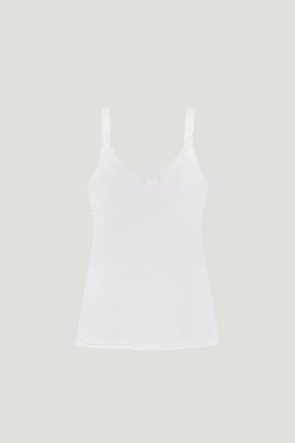 Lace Long Sleeveless (white)