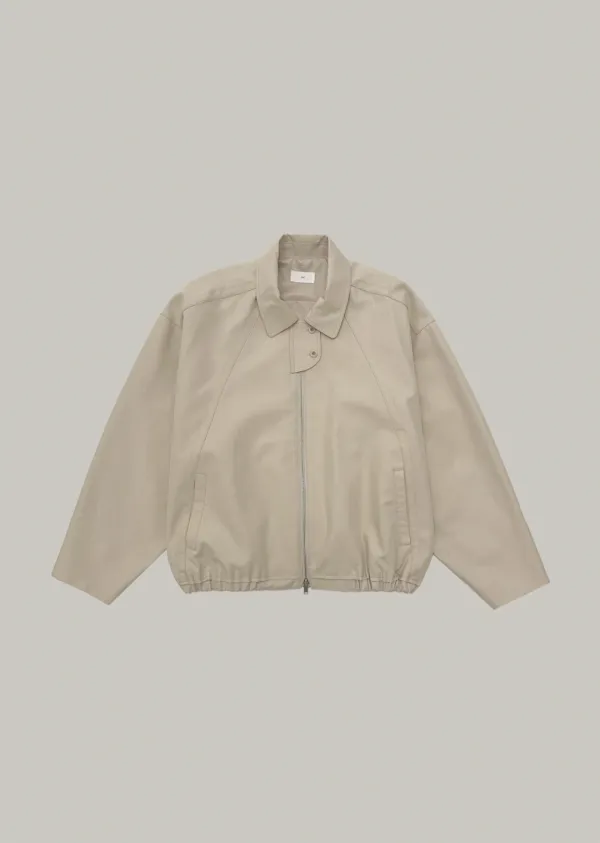 line zip-up bomber jumper