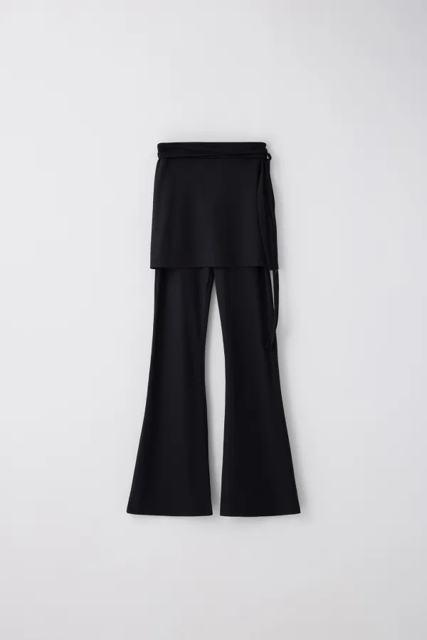 Bonnie Wrap Pants_Black