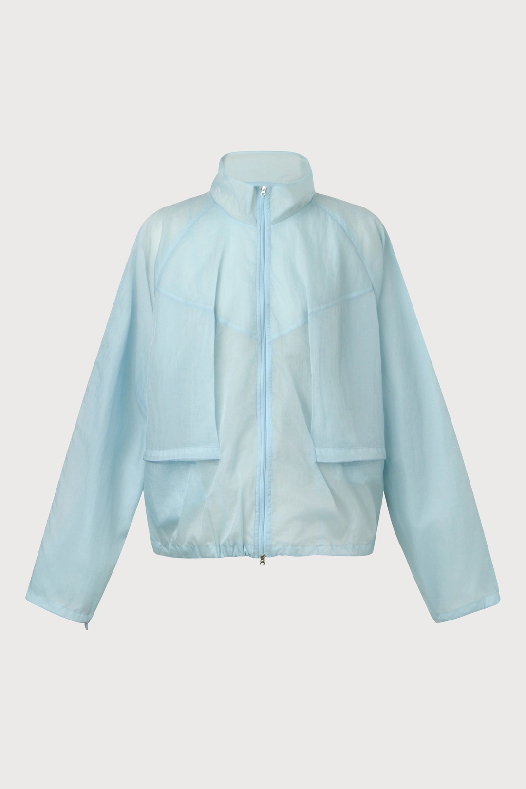 쏭스튜디오 Part.8 See-through high neck jumper (sky blue) 상품 이미지 1