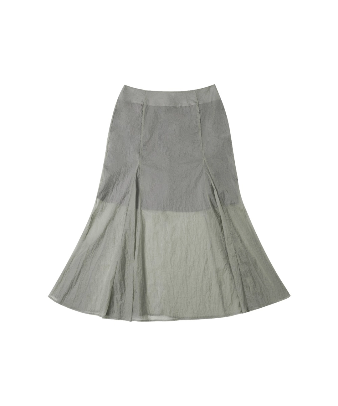 반원 아뜰리에 P3253 머메이드 나일론 스커트_Charcoal 상품 이미지 3