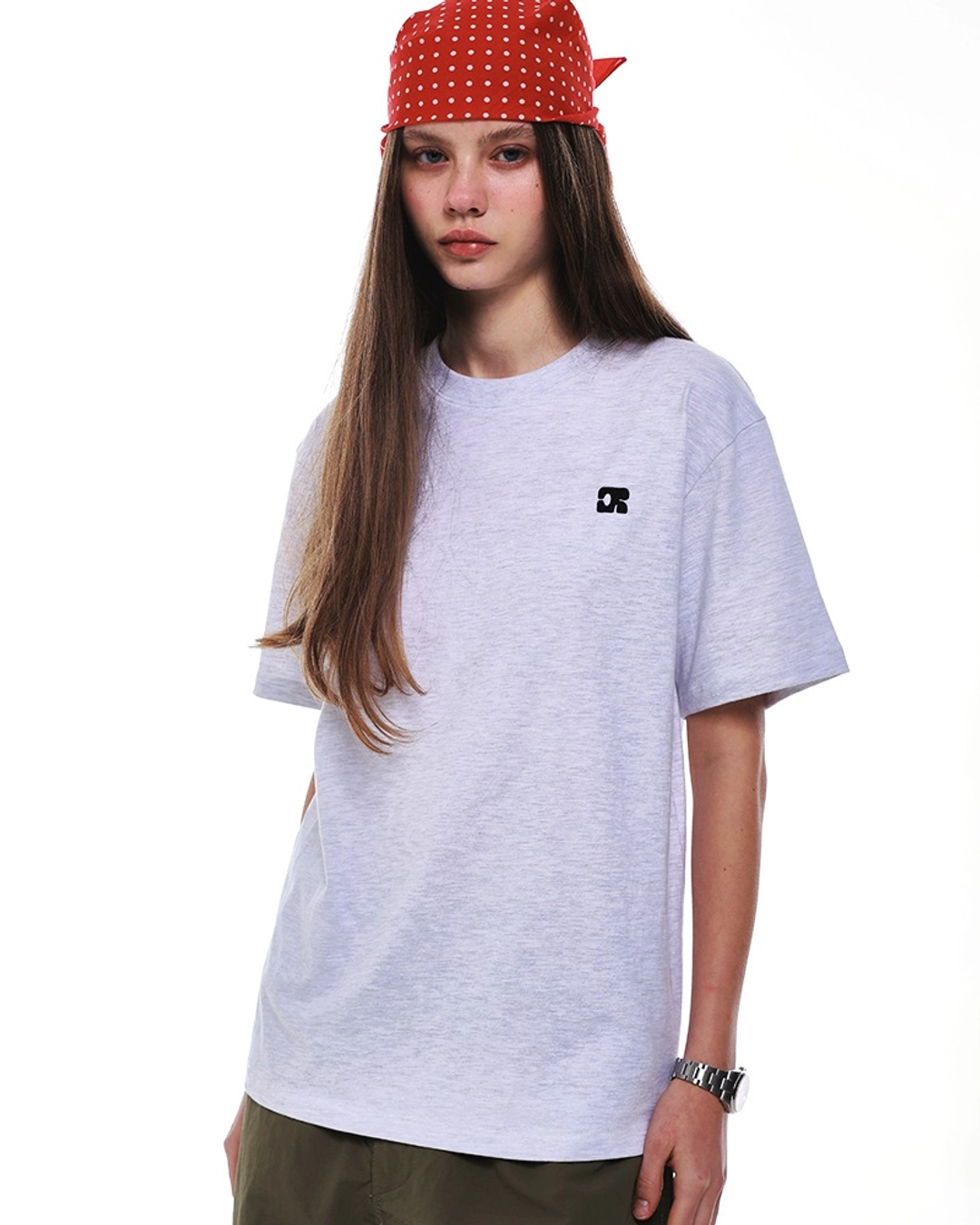 센토르 CENTAUR EMBLEM COMASA COTTON T-SHIRT_GREY 상품 이미지 2