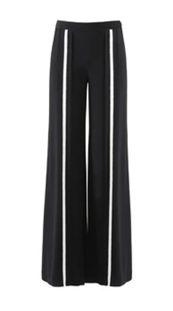 GESSO CREPE GEORGETTE PANTS