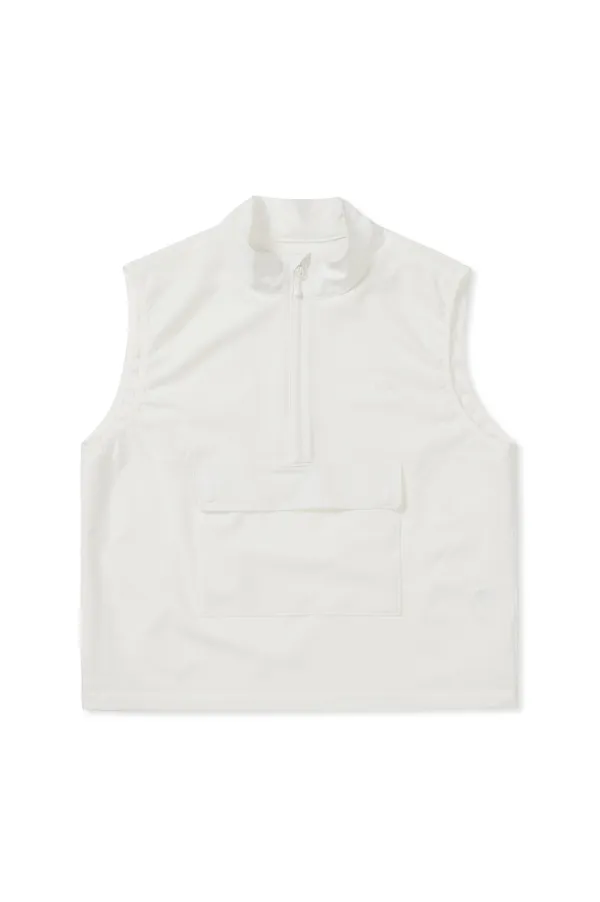 [25SS clove] Light Pocket Vest (White)
