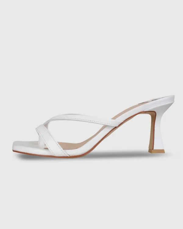 Cross Sandals Mule White (Leather ver.)