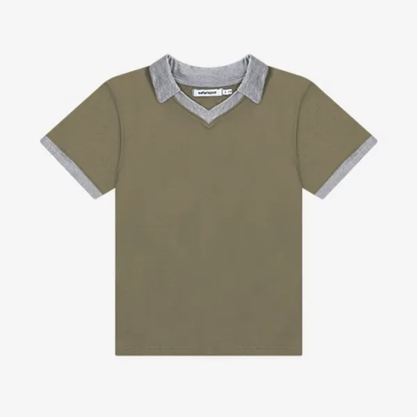 1/2 Authentic Referee Pk Tee (Olive)