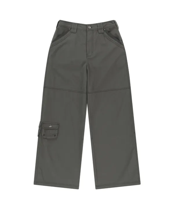 SNAP WORK PANTS KHAKI