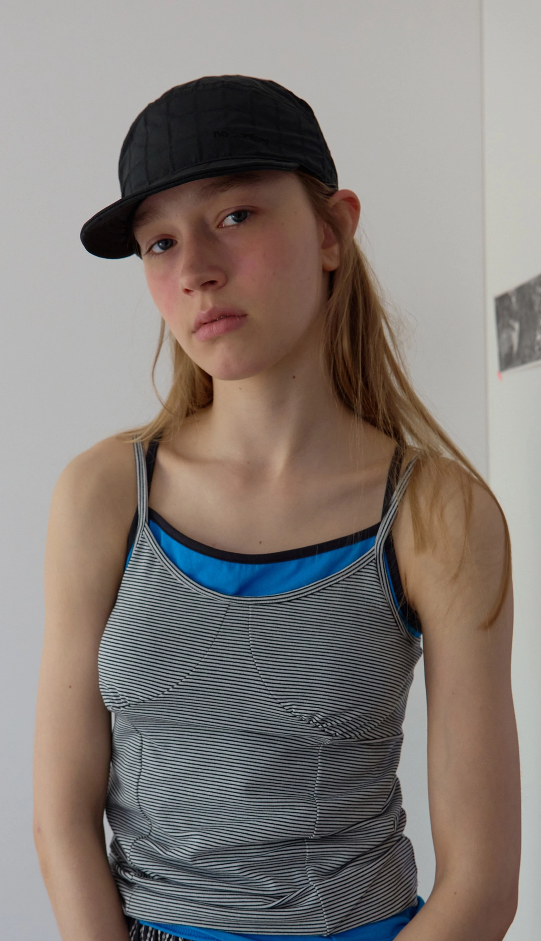 노컨텐츠 219. Ribbon Plain Cap _ Black 상품 이미지 3