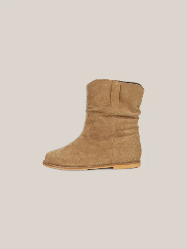 FRENCH MIDDLE BOOTS[ BEIGE ]