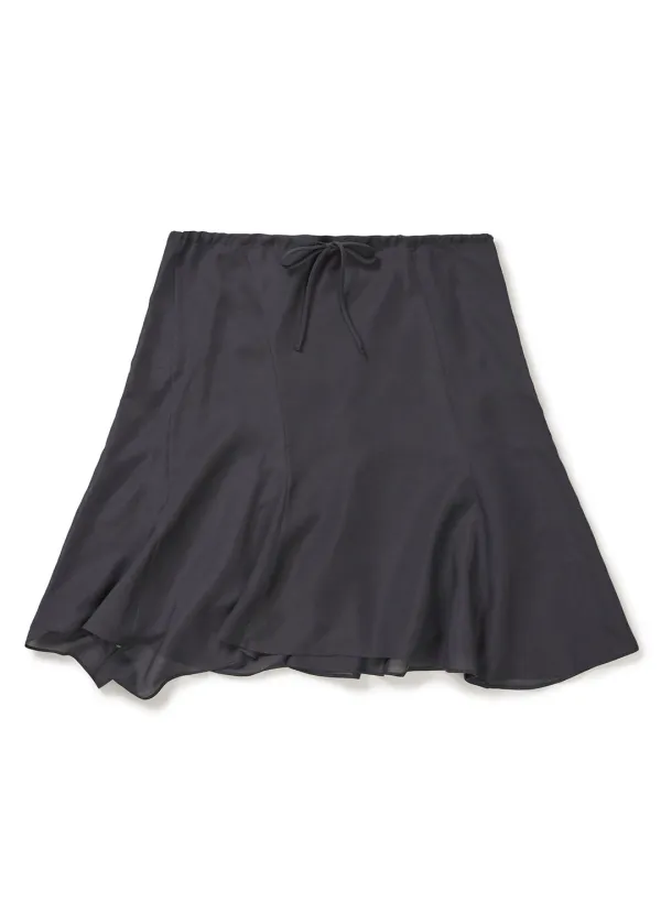 FLARE LAYERED SKIRT (DARK GREY)