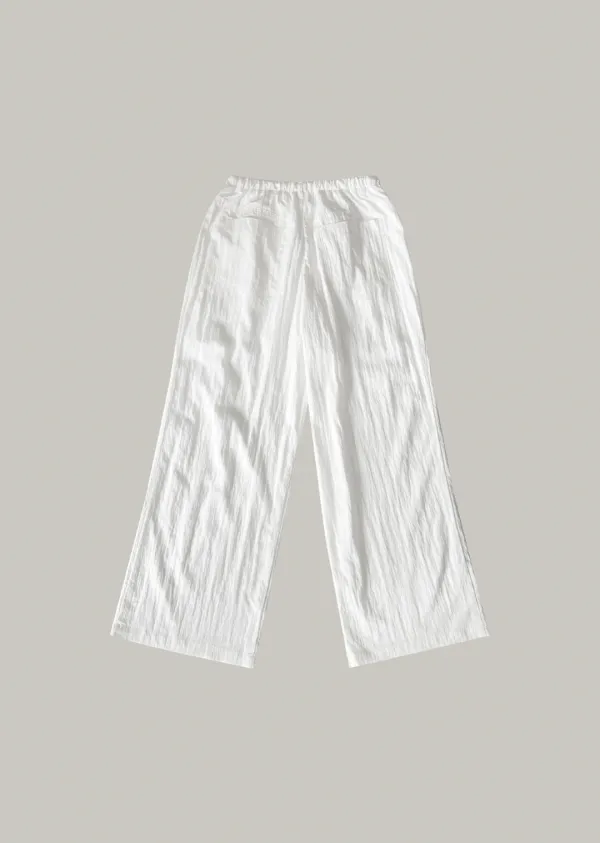 summer banding pants (white)
