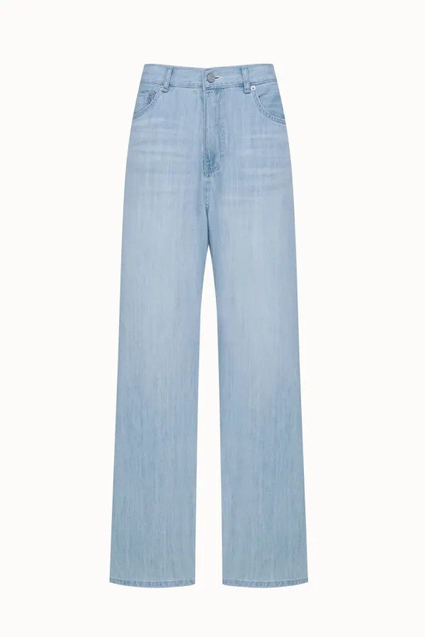 [기장선택]Summer Relaxed Denim[LMBFSU25DN5207]-Light Blue