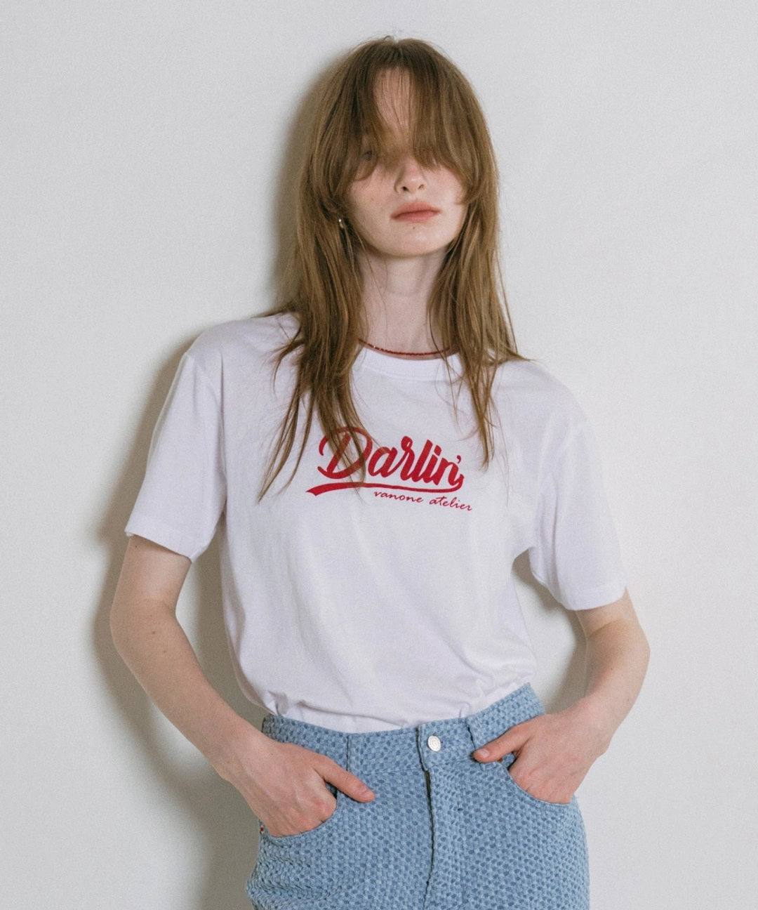 반원 아뜰리에 A3524 Darling 티셔츠_White 상품 이미지 2