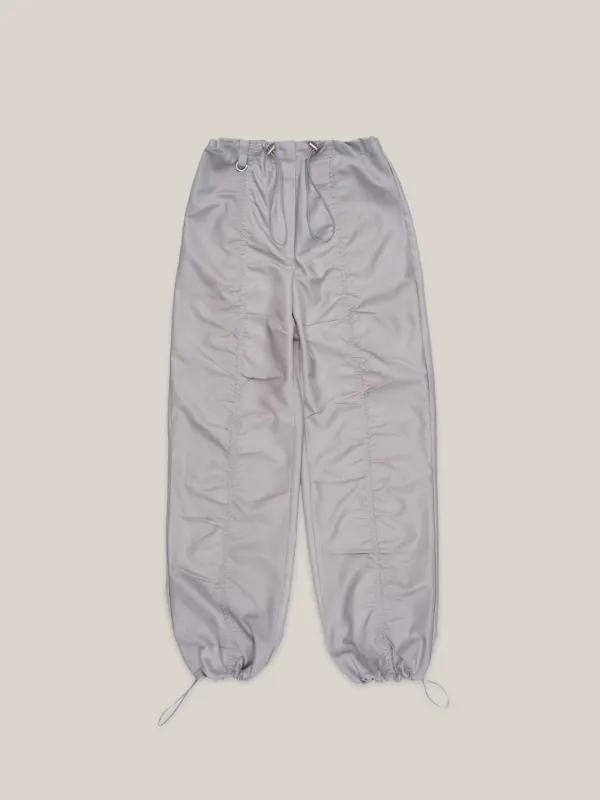 NYLON STRING JOGGER PANTS  [ LAVENDER ]