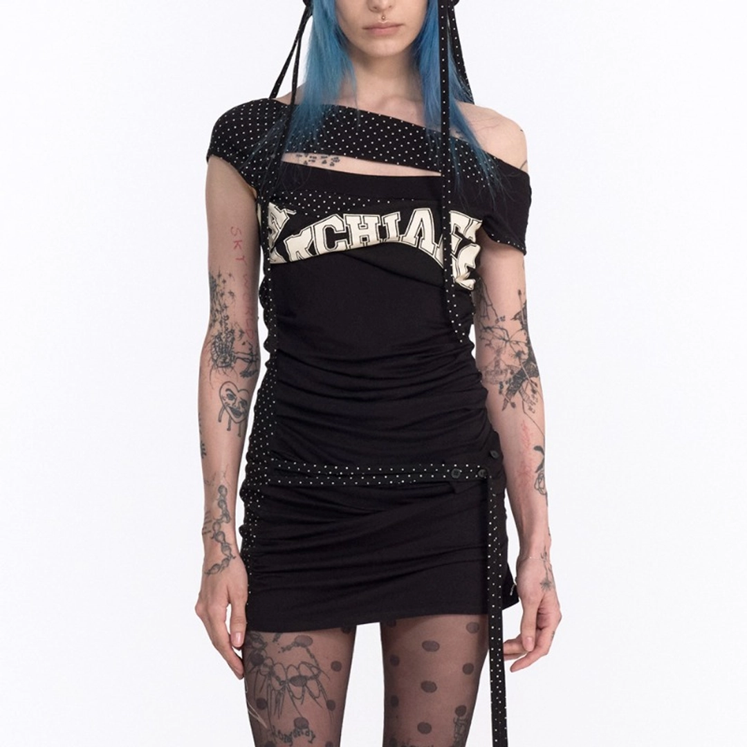 2000아카이브 [REORDER] MILLA DRESS (POLKA DOT) 상품 이미지 2