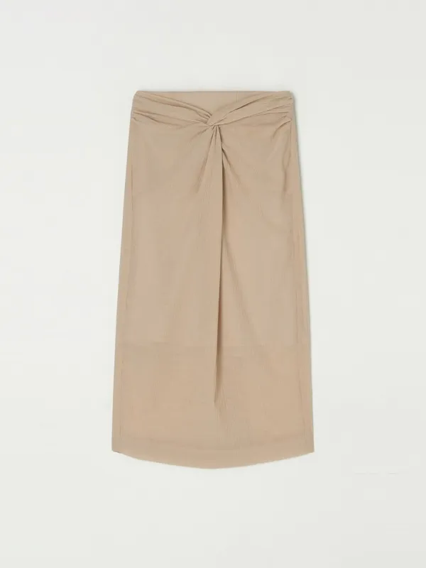 Twist point skirt - Indi pink