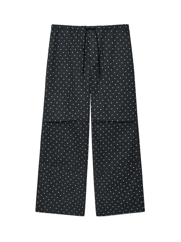 SUMMER TIME PARACHUTE PANTS (ONYX FLECK)