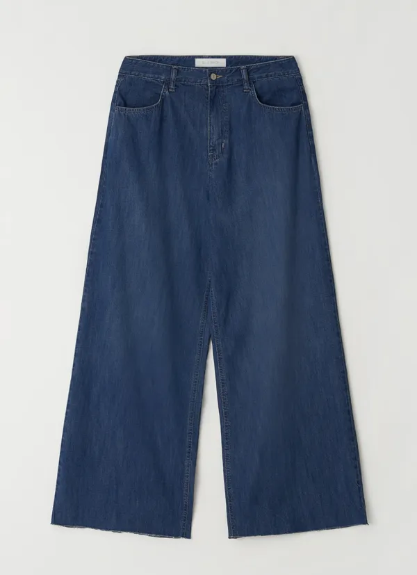 Breeze wide denim (dark blue)