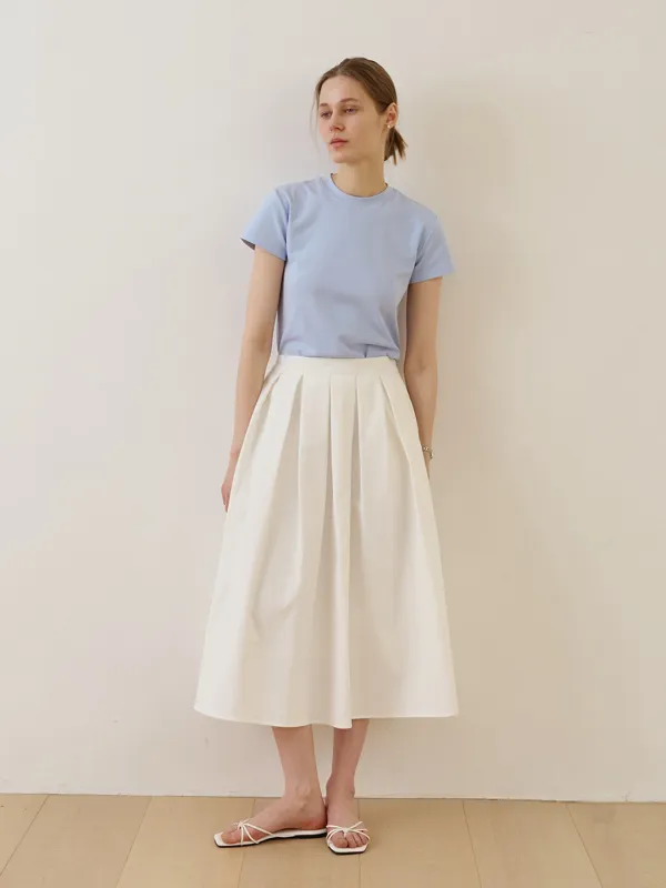 [New Color] Flared Full Skirt_3color
