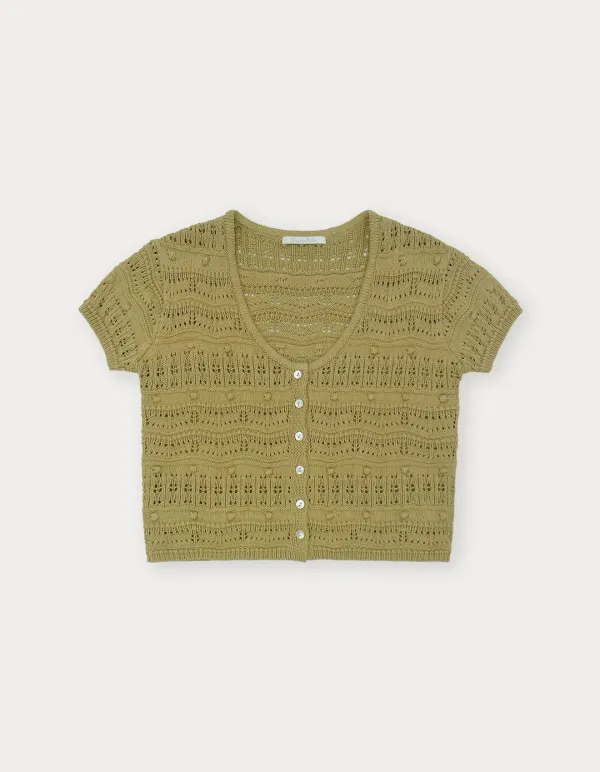 Kayah Skashi Cardigan - Olive